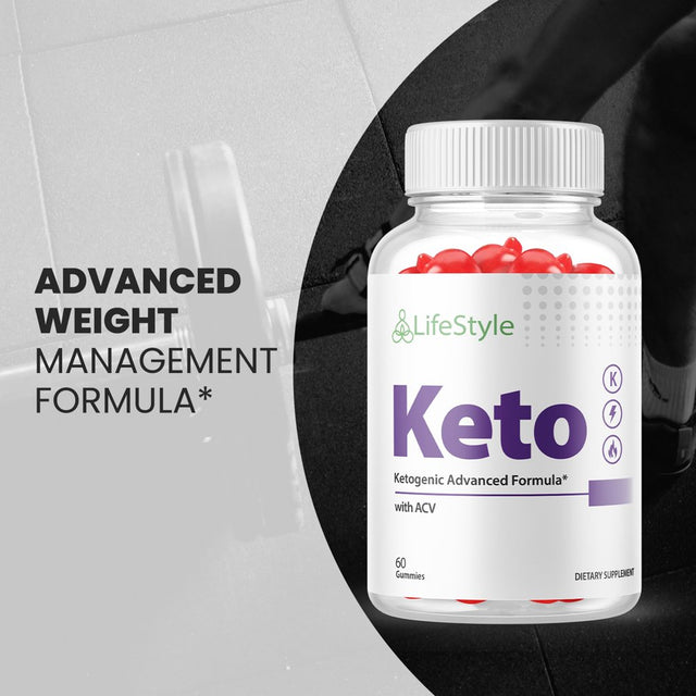 (2 Pack) Lifestyle Keto ACV Gummies - Supplement for Weight Loss - Energy & Focus Boosting Dietary Supplements for Weight Management & Metabolism - Fat Burn - 120 Gummies