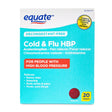 Equate Decongestant-Free Cold & Flu HBP Tablets, 20Ct