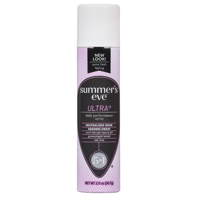 Summer'S Eve Ultra Daily Active Feminine Spray, 2 Oz