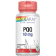 Solaray PQQ 10 Mg | Pyrroloquinoline Quinone Supplement | Cellular, Heart & Cognitive Function Support | 30 CT