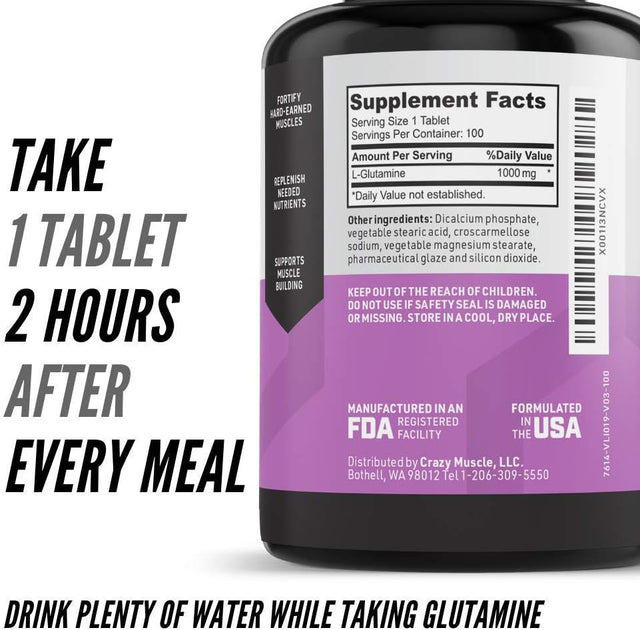 Crazy Muscle the Basics: BCAA Is a Must-Have with Glutamine