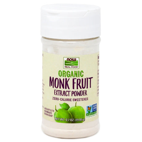 NOW Foods Organic Monk Fruit Extract Powder -- 0.7 Oz