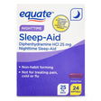 Equate Nighttime Sleep-Aid Softgels, 25 Mg Diphenhydramine HCL, 24 Count