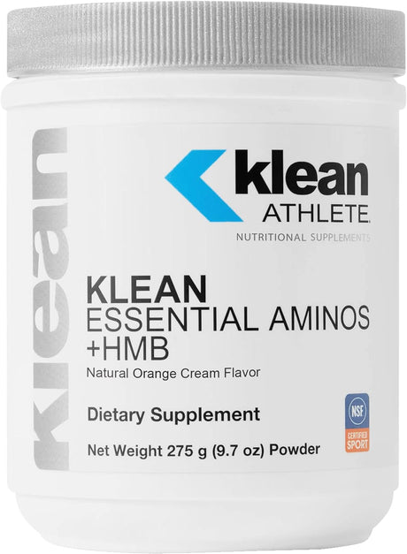 Klean ATHLETE Klean Essential Aminos +HMB | Blend of Essential Amino Acids with HMB, Vitamin D3, and Glutamine for Lean Muscle Mass | 9.7 Ounces