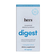 Hers Digest Debloat Probiotic Supplement for Women, Digestion Support, 60 Count