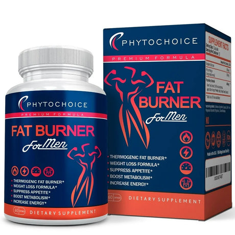 Best Diet Pills That Work Fast for Men Natural Weight Loss Men Belly Fat Burner 60 Capsule