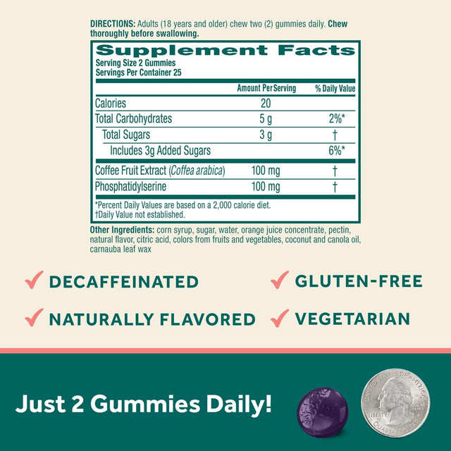 Neuriva® Brain Performance - Original Grape Gummies 12/50 Ct.