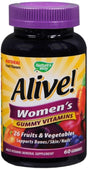 Nature'S Way Alive! Womens Multivitamin Chewable Gummies 60 Ea (Pack of 3)