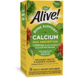 Nature’S Way Alive! Calcium Bone Support*, Max Absorption, Plant Source Calcium, 60 Tablets