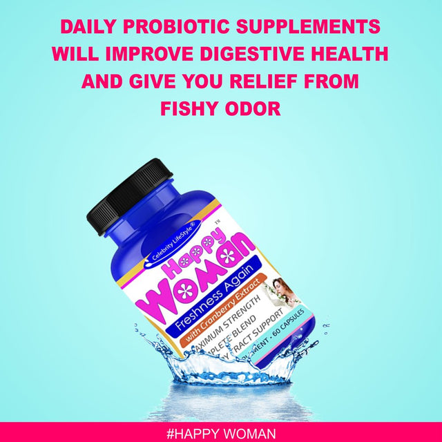 Probiotics for Women, Feminine Odor Support* Female Probiotics 60 Capsules