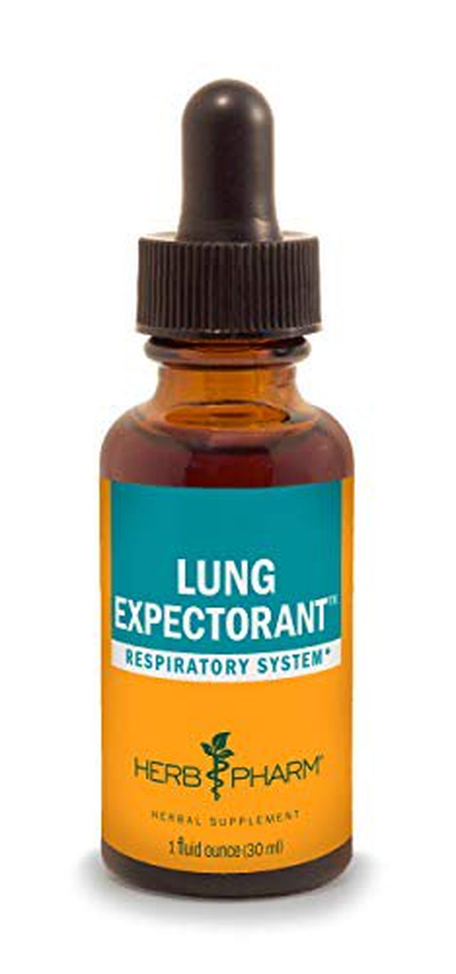 Herb Pharm Lung Expectorant Liquid Herbal Formula to Support Respiratory Immune Response - 1 Ounce