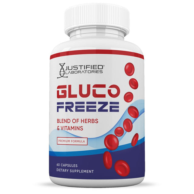 (5 Pack) Glucofreeze Premium Formula 688MG 300 Capsules