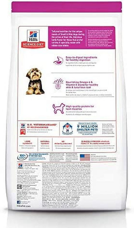 Hill'S Science Diet Dry Dog Food, Adult, Small Paws for Small Breed Dogs, Lamb Meal & Brown Rice, 4.5 LB