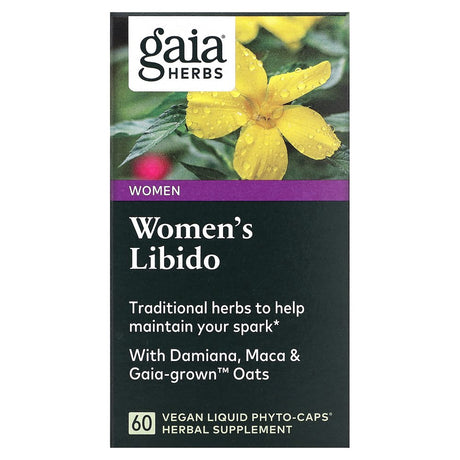 Gaia Herbs, Women'S Libido, 60 Vegan Liquid Phyto-Caps