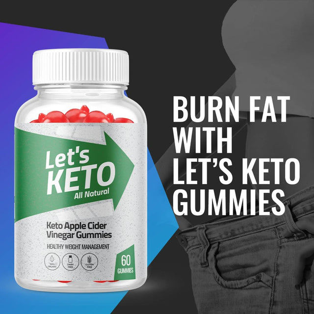 (2 Pack) Let'S Keto ACV Gummies - Supplement for Weight Loss - Energy & Focus Boosting Dietary Supplements for Weight Management & Metabolism - Fat Burn - 120 Gummies