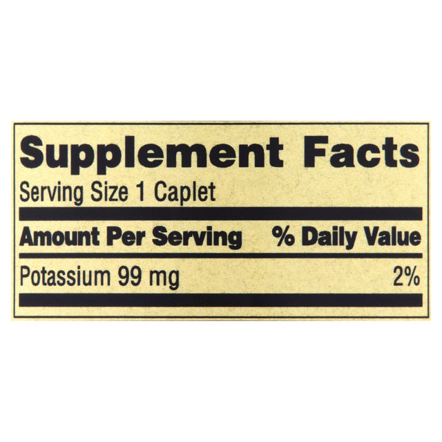 Spring Valley Potassium Heart Health Dietary Supplement Caplets Twin Pack, 99 Mg, 500 Count