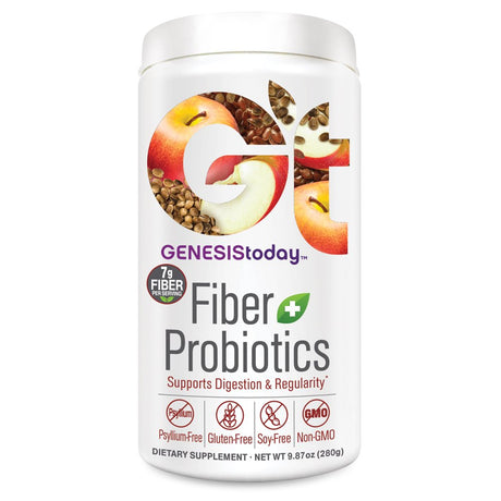 GT Fiber + Probiotics Dietary Supplement, 9.87 Oz.