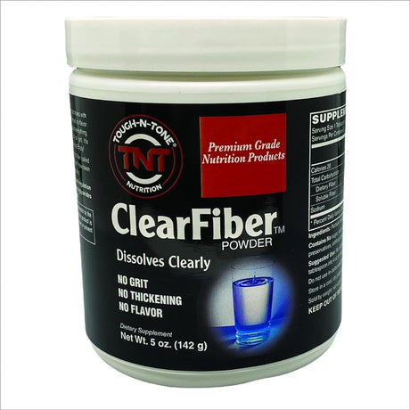 Clearfiber™ Powder. a Soluble Dietary Fiber Using Sunfiber® Derived from Partially Hydrolyzed Guar Gum (PHGG). Tasteless, Odorless, Dissolves Completely, and Doesn'T Thicken.