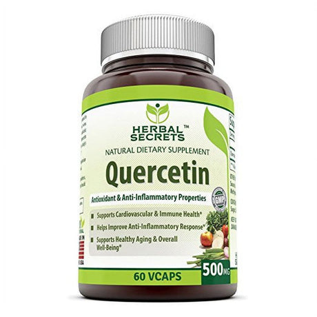 Herbal Secrets Quercetin 500 Mg 60 Vcaps