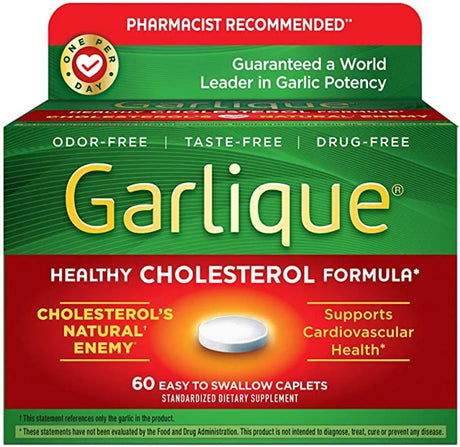 Garlique Caplets 60 Tablets (Pack of 4)