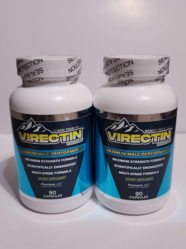 Virectin Loaded Dietary Supplement (90 Cap) 2 Pack