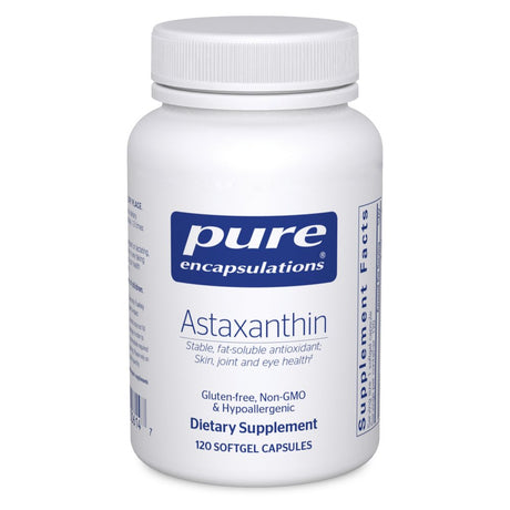 Pure Encapsulations Astaxanthin | Antioxidant Supplement for Joints, Skin and Eye Health, and Free Radicals* | 120 Softgel Capsules