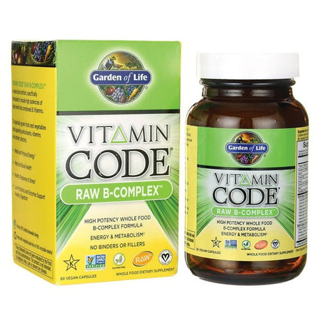 Garden of Life Vitamin Code Vitamin B Complex, 60 Capsules