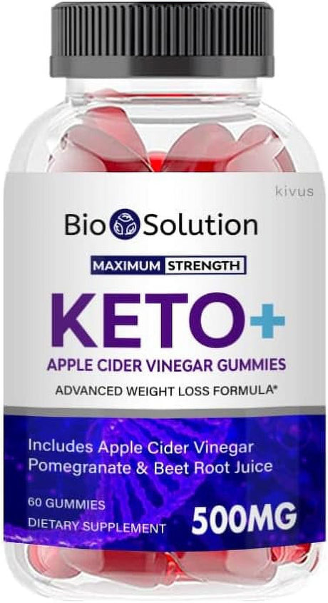 Bio Solution Science Bio Science ACV Gummies (Single, 60 Gummies)