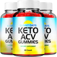 (3 Pack) Sunny Days Keto ACV Gummies - Supplement for Weight Loss - Energy & Focus Boosting Dietary Supplements for Weight Management & Metabolism - Fat Burn - 180 Gummies