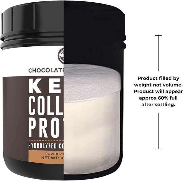 Left Coast Performance Keto Collagen Protein Powder Chocolate, 10G Grass-Fed Collagen, 5G MCT Powder, 1Lb, 25 Servings, No Carb Protein Powder, Low Carb Meal Replacement Shakes, Ketogenic Shake Mix