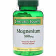 Nature'S Bounty Magnesium 500 Mg Mineral Supplement - 200 Tablet