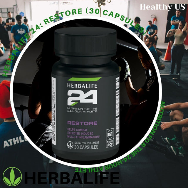 Herbalife 24 - Restore - Nutrition for the 24-Hour Athlete (Restore) 30 Capsules