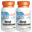 Doctor'S Best Nattokinase 2,000 Fu, Non-Gmo, Gluten Free, Vegan, Supports Cardiovascular and Circulatory Health, 90 Veggie Caps - 2 Packs