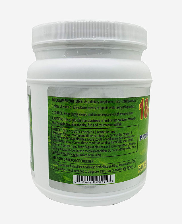 18 Fibers Super Max Promotes Detoxification and Weight Loss 400 G X Pack of 2