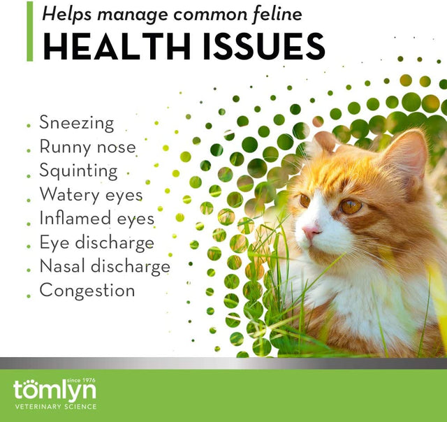 Tomlyn Immune Support Daily L-Lysine Supplement, Maple-Flavored Lysine Gel for Cats and Kittens, 3.5Oz