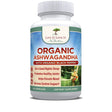 Live It Love It Organic Ashwagandha Capsules 1300Mg, Dietary Supplement Vegetarian Capsule (60 Caps)