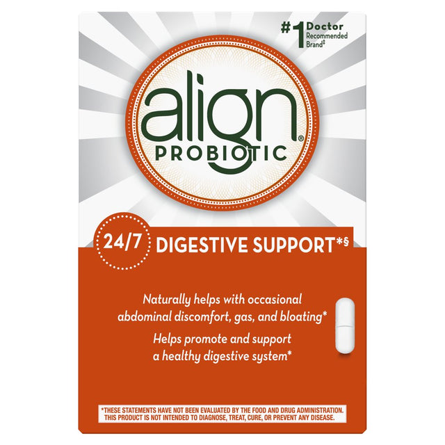 Align Probiotic Capsules, Men and Women'S Daily Probiotic Supplement for Digestive Health, 28 Ct