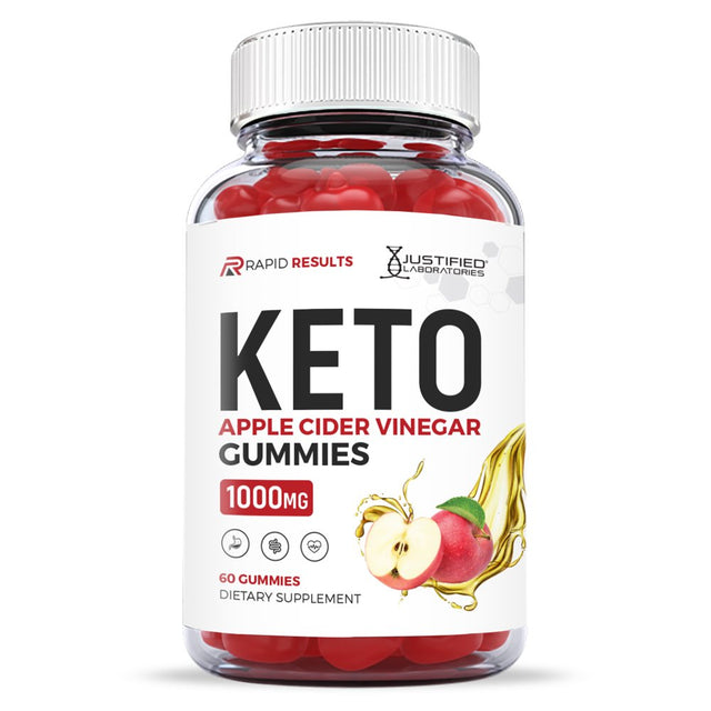 (10 Pack) Rapid Results Keto ACV Gummies 1000MG Dietary Supplement 600 Gummys