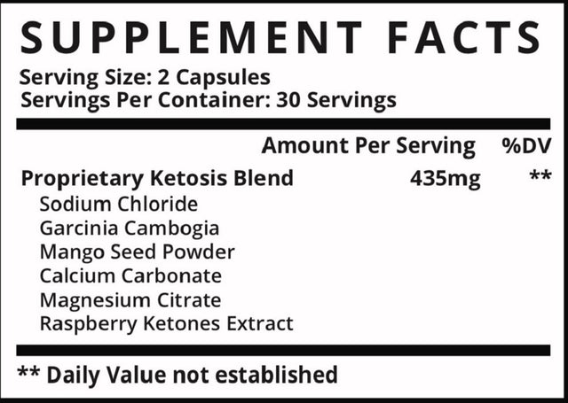 True Keto 1800 - Keto Supplement for Weight Loss - Energy & Focus Boosting Dietary Supplements for Weight Management & Metabolism - Advanced Fat Burn Raspberry Ketones Pills - 60 Capsules (1 Pack)