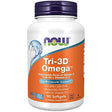 NOW Supplements, Tri-3D Omegaâ„¢, Triglyceride Form of Omega-3 Fish Oil + Vitamin D-3, Molecularly Distilled, 90 Softgels