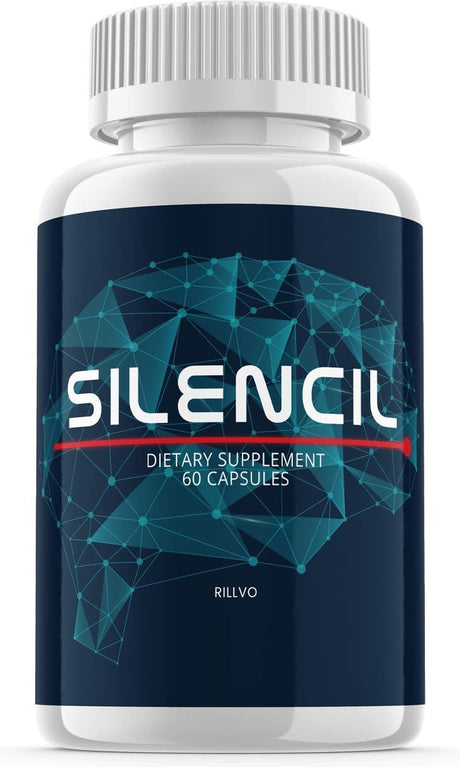 Silencil Advanced Supplement Pills for Tinnitus, Support Ear Health Capsules (60 Capsules)