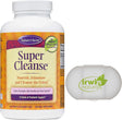 Nature'S Secret Super Cleanse Extra Strength Toxin Detox & Gentle Elimination Total Body Cleanse, Digestive & Colon Health Support, 200 Tablets, with a Pill Case