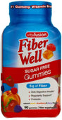 Vitafusion, Fiber Well Gummies, Fiber Supplement, Assorted Flavors - 90 Gummies, Pack of 5