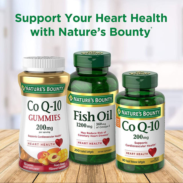 Nature'S Bounty Fish Oil with Omega 3 Softgels, 1000 Mg, 145 Ct