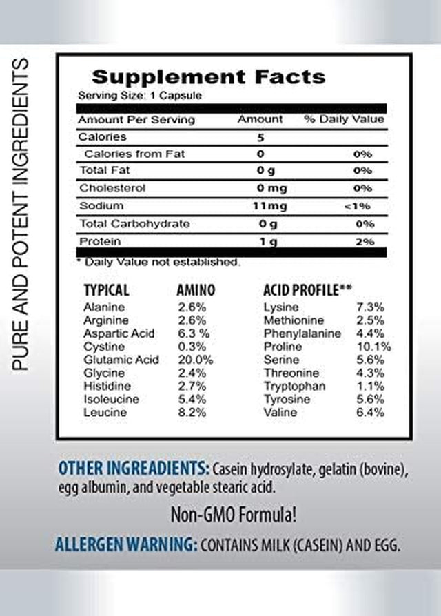 Bodybuilding Vitamin for Men - Amino ACIDS Extra Strength 1000MG - L-Arginine L-Lysine L-Carnitine - 2 Bottles 200 Capsules