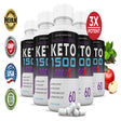 (5 Pack) Advanced Keto 1500 Max 1200MG Pills Ketogenic Supplement Real Exogenous Ketones Ketosis 300 Capsules