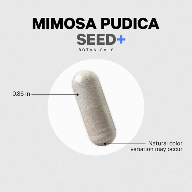 Codeage Mimosa Pudica Seed, Organic Mimosa Pudica Capsules, Black Walnut, Cloves, Botanicals, Vegan, 120 Ct