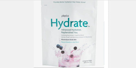 Plexus Hydrate Electrolyte Drink Mix 15 Single Servings