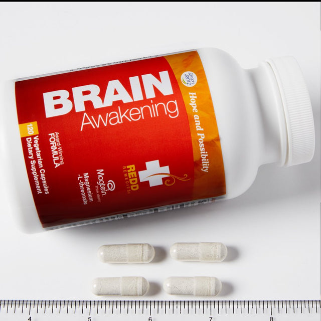 Brain Awakening 120 Vegetarian Capsules, by Redd Remedies