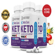 (3 Pack) Keto Core ACV MAX Pills 1675Mg Alternative to Gummies Dietary Supplement 180 Capsules